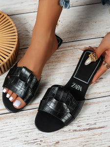 Designer Woman Flat Slippers