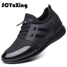 Load image into Gallery viewer, Men&#39;s Shoes Quality Lycra+ Cow Leather Shoes
