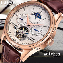 Load image into Gallery viewer, LIGE Men&#39;s Watch
