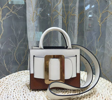 Load image into Gallery viewer, Handbags for Women 2022 Designer Luxury Genuine Leather Metal Square Buckle Shoulder Crossbody Bag Fashion Top Quality Tote Bag
