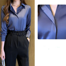 Load image into Gallery viewer, Satin Women&#39;s Shirt
