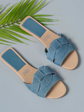 Load image into Gallery viewer, Designer Woman Flat Slippers
