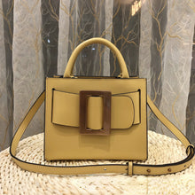 Load image into Gallery viewer, Handbags for Women 2022 Designer Luxury Genuine Leather Metal Square Buckle Shoulder Crossbody Bag Fashion Top Quality Tote Bag
