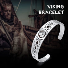 Load image into Gallery viewer, Celtic Knot Cuff Bangles Bracelets
