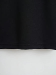 Heart & Leopard Print Crew Neck T-Shirt