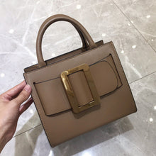Load image into Gallery viewer, Handbags for Women 2022 Designer Luxury Genuine Leather Metal Square Buckle Shoulder Crossbody Bag Fashion Top Quality Tote Bag
