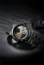 Load image into Gallery viewer, Forsining 208S Men&#39;s Leather Waterproof Watch
