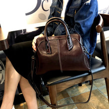 Load image into Gallery viewer, Genuine Leather Women&#39;s Handbag
