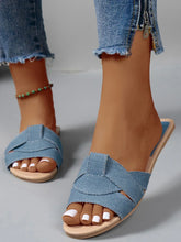 Load image into Gallery viewer, Designer Woman Flat Slippers
