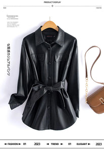 Sheepskin Leather Jacket
