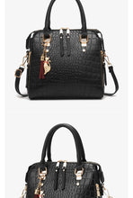 Load image into Gallery viewer, Crocodile Pattern Crossbody Bag

